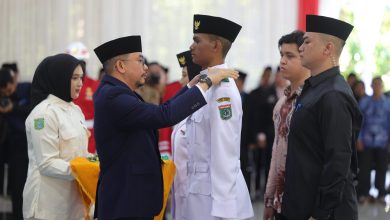 Bupati Andi Rudi Latif Kukuhkan Paskibraka Angkatan 23 Tanah Bumbu Tahun 2026