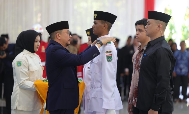 Bupati Andi Rudi Latif Kukuhkan Paskibraka Angkatan 23 Tanah Bumbu Tahun 2026