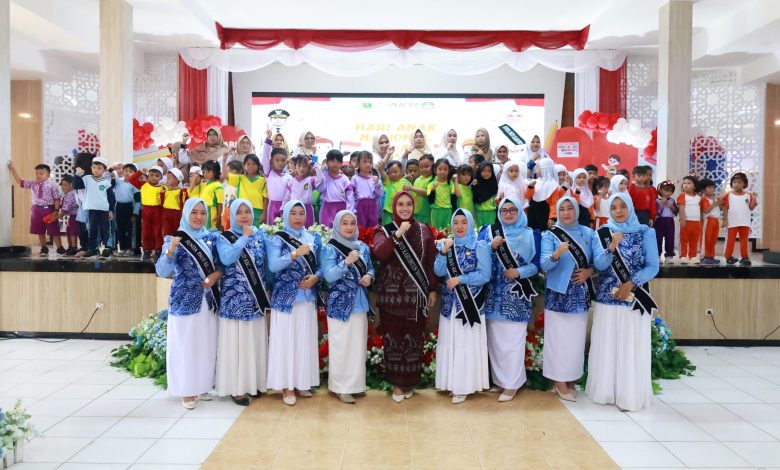 Bunda PAUD Tanah Bumbu Dorong Anak Tumbuh Ceria, Kreatif dan Berkarakter