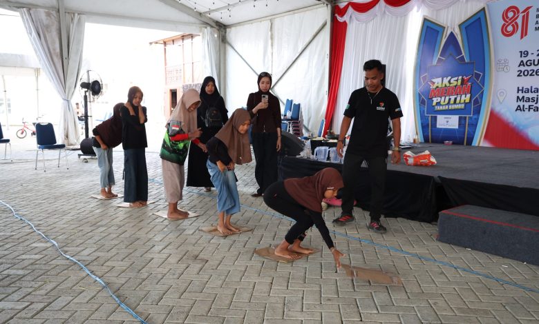 Lomba Estafet Kardus Aksi Merah Putih HUT ke-81 RI, Simbol Gotong Royong dan Kebersamaan