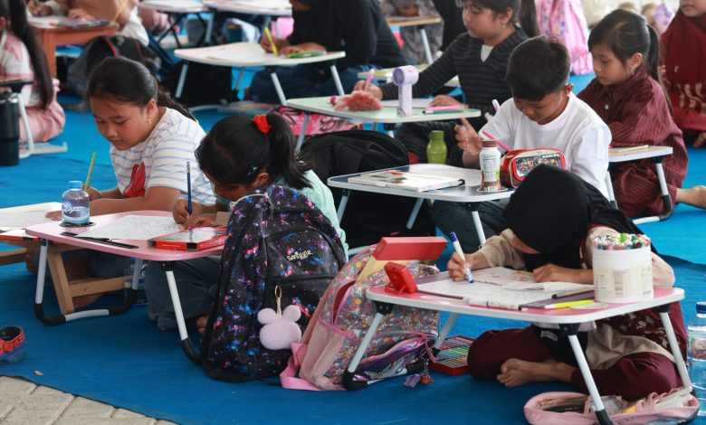 Lomba Mewarnai di Aksi Merah Putih HUT ke-81 RI di Tanah Bumbu Jadi Ruang Ekspresi dan Cinta Tanah Air