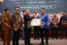 Bupati Tanah Bumbu Andi Rudi Latif Raih Jamsostek Award 2025 Tingkat Kalsel, Bukti Komitmen Perlindungan Sosial Pekerja