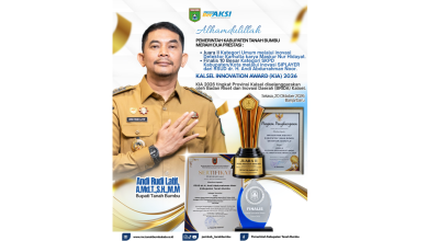 Detektor Karhutla Tanah Bumbu Raih Juara II Kalsel Innovation Award 2026, SIPLAYER Masuk 10 Besar